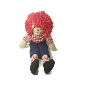 Vintage 70's 18" Raggedy Ann Doll, Very Nice Condition